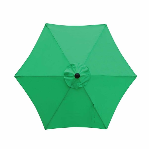 Living Accents 7.5 ft. Tiltable Hunter Green Patio Umbrella 8014993